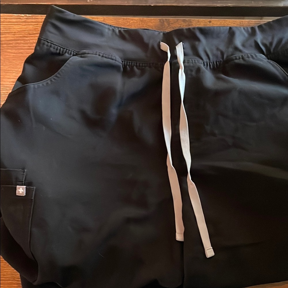 Figs Technical Collection Black Pants